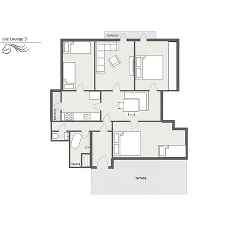 Litz Lounge By Pferd Auf Wolke Apartment Schruns